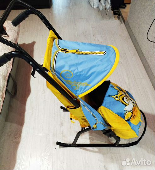 Детские санки коляска бу