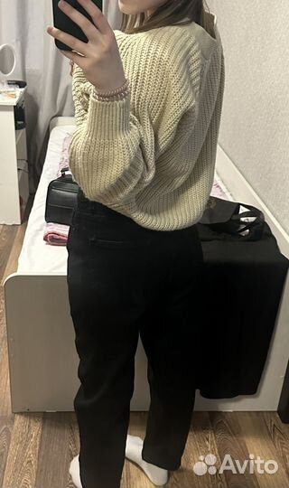 Джинсы черные