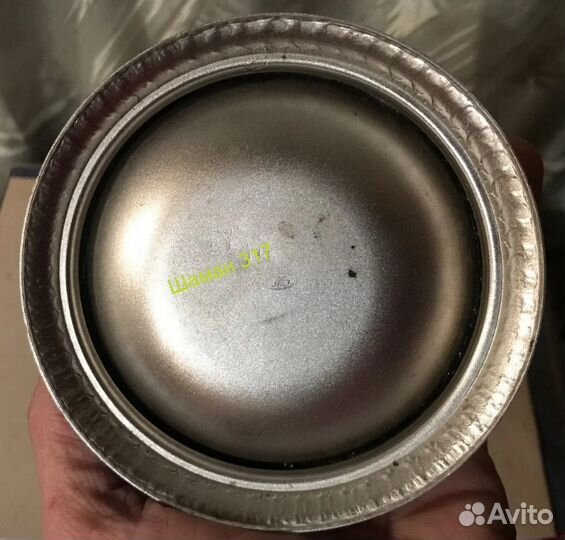 Пудреница с зеркалом,шкатулка мельхиор эмаль, типа