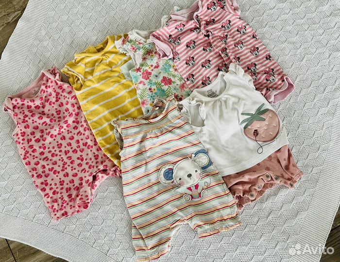 Пакет вещей для новорожденной девочки