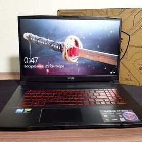 Игровой MSI Katana 17' RTX2050 Core i5-12 в идеале