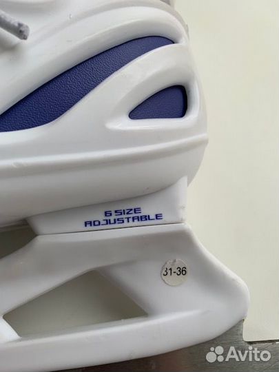 Коньки детские раздвижные р-р 31-36