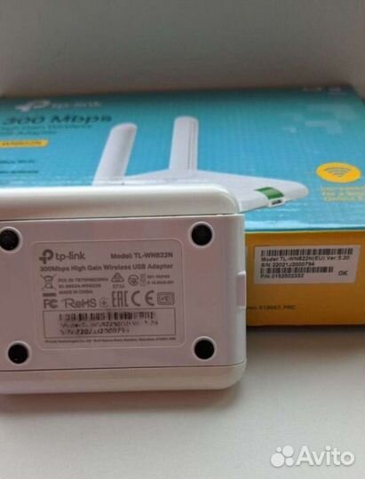 Wifi адаптер tp link wn822n