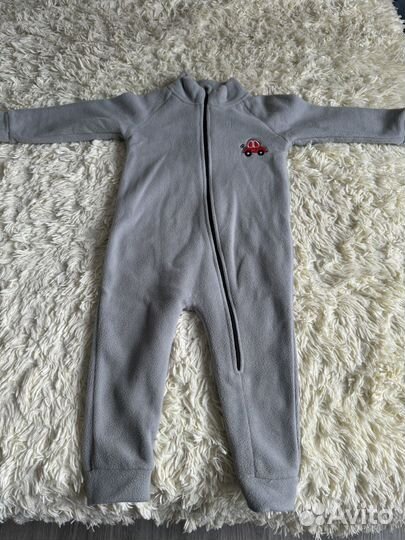 Флисовй комбинезон