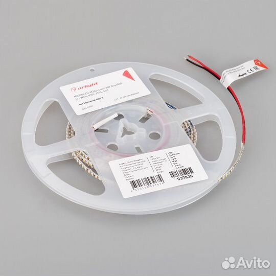 Светодиодная лента Arlight 12W/m 266LED/m 2216SMD дневной белый 5M MicroLed-M266-4mm 24V Day4000 037