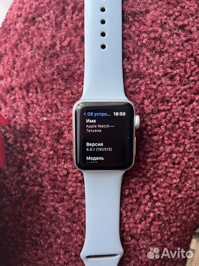 Часы apple watch 3 38 mm
