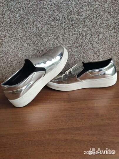 Слипоны женские 36 размер натуральная кожа