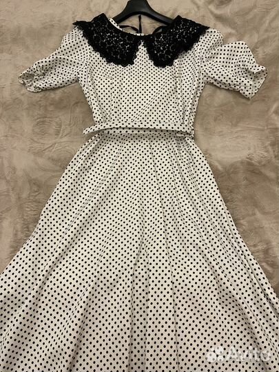 Платье в горошек