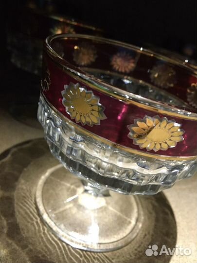 Креманки стекло Чехословакия