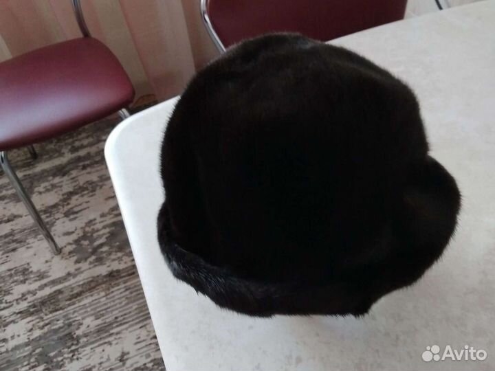 Шапка норковая женская