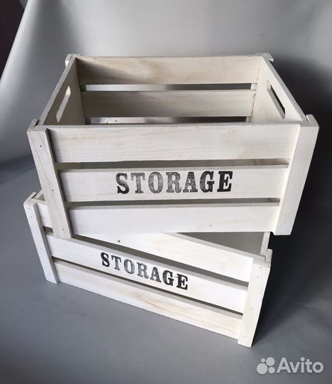 Ящик деревянный подарочный