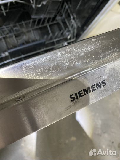 Посудомоечная машина Siemens se66t370eu разбор