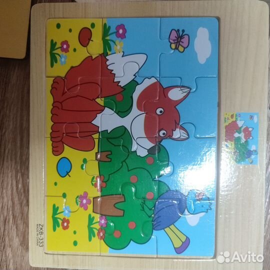 Пакет развивающих пазлов/лото