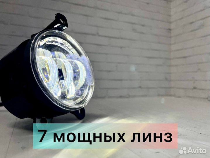 Противотуманные фары Priora с режимом дальнего