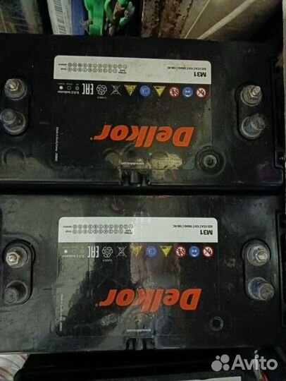 Аккумулятор делкор 100