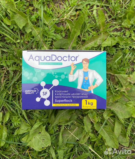 Химия для бассейна для устранения мутности