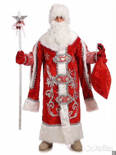 Костюм Деда Мороза и снегурочки