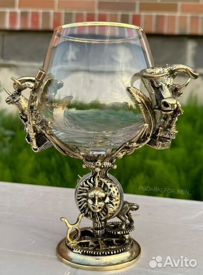 Бокалы для коньяка Телец бык