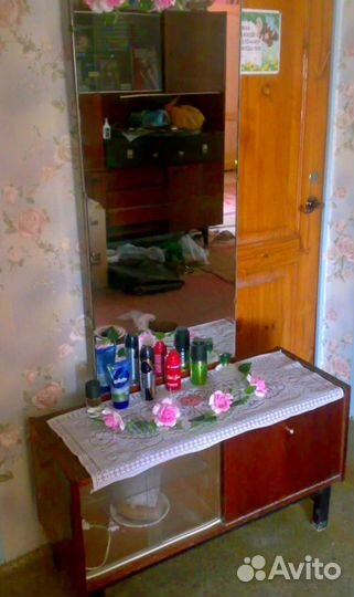 Трюмо 175*90*35см с зеркалом 120*50см, б/у, торг