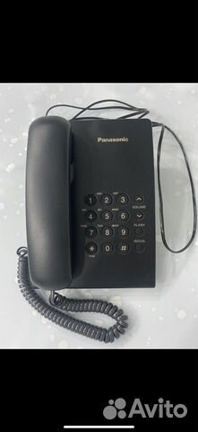 Телефон panasonic трубка радио объявление продам