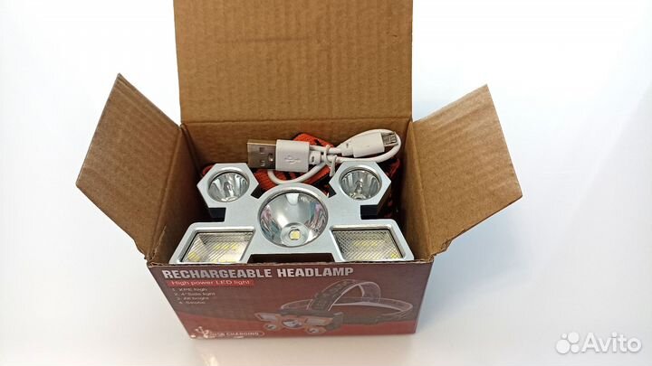 Фонарь налобный