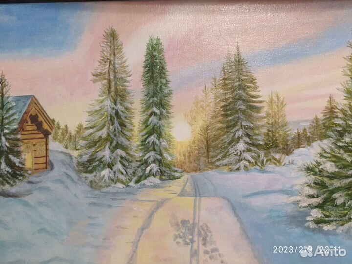 Картина на холсте 30 * 40 с подрамником