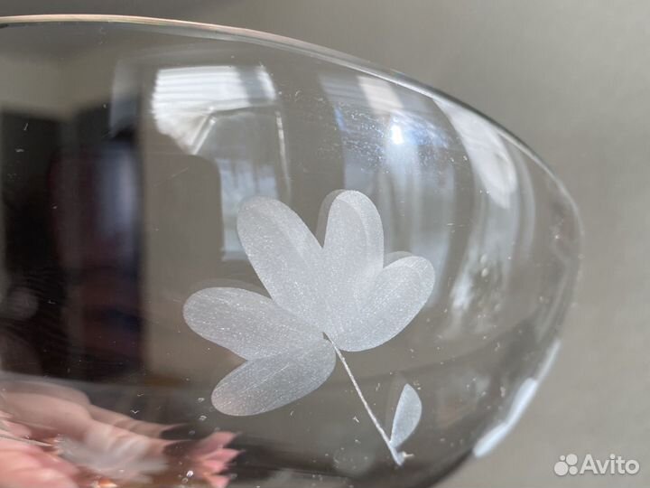 Ваза для фруктов на ножке СССР