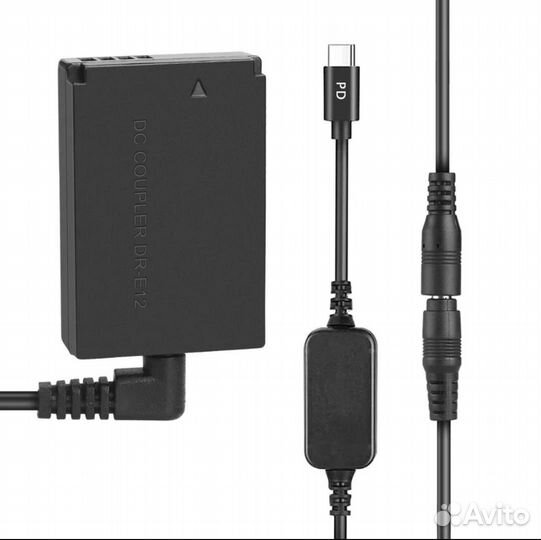 USB c Адаптер питания LP E-12. Для Canon EOS M