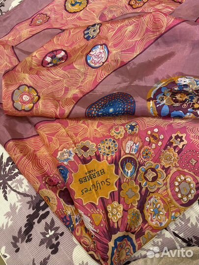 Шелковый платок hermes