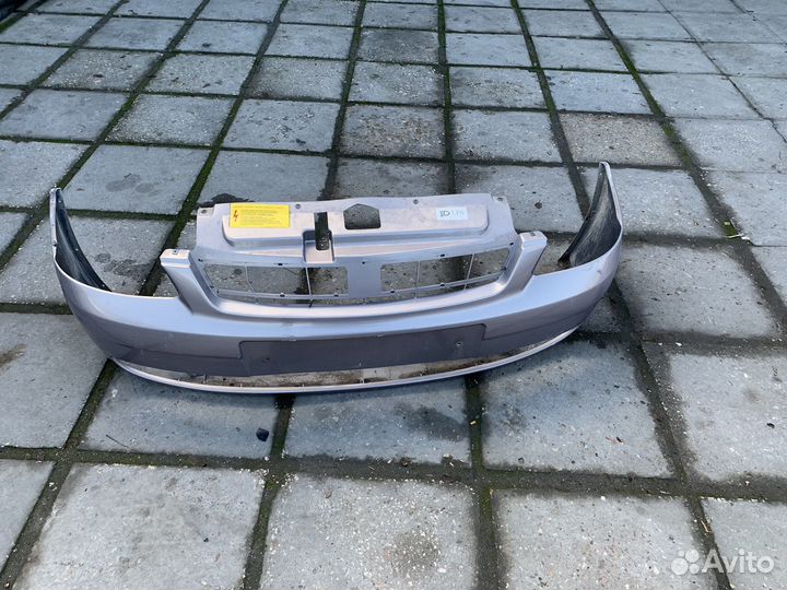 Передний бампер на priora 1