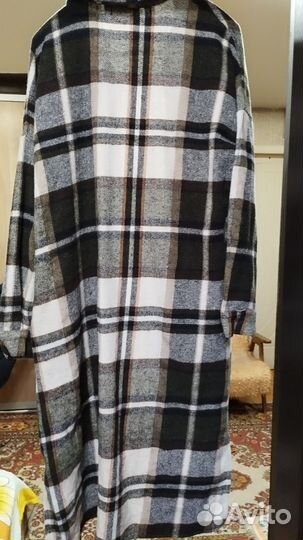 Плате рубашка тёплое 48-50 размер
