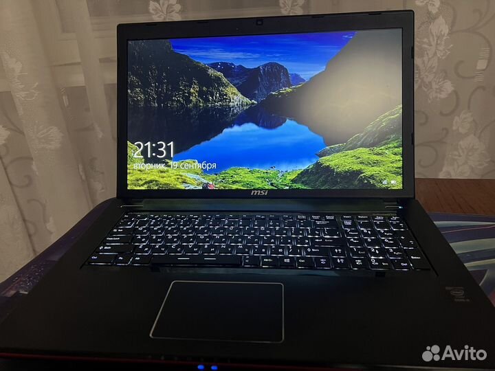 Игровой ноутбук msi ge70
