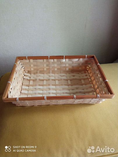 Корзина плетеная