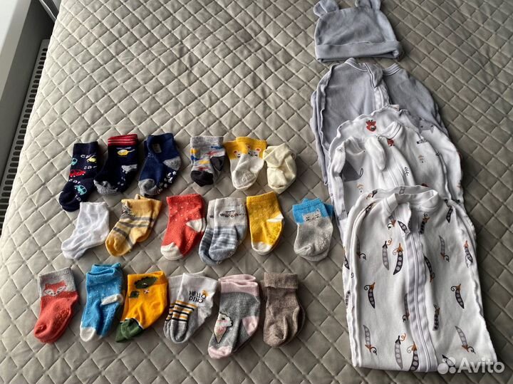 Носки для новорожденных 0-6