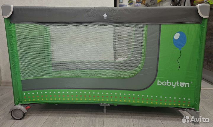 Манеж-кровать babyton