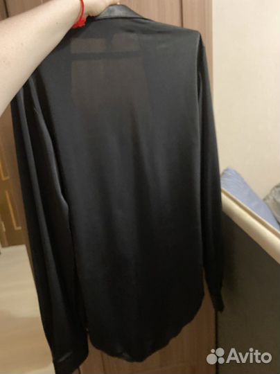 Блузка боди для бальных танцев мужская 46