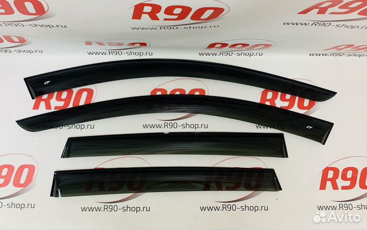 Дефлекторы окон Дастер 2