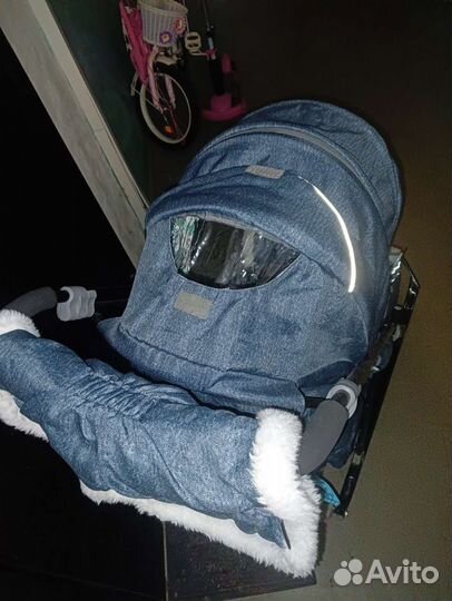 Коляска санки ника детка 6