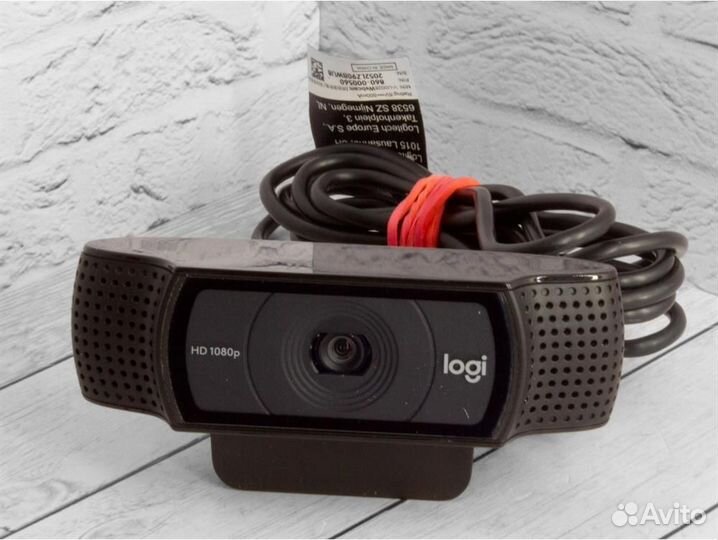 Вeб-камера Logitech HD Pro C920, черный (бу)