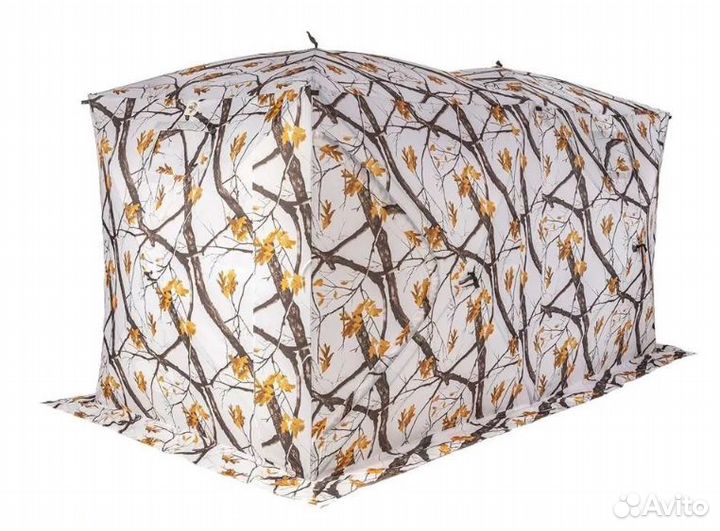 Зимняя палатка куб утепленная
