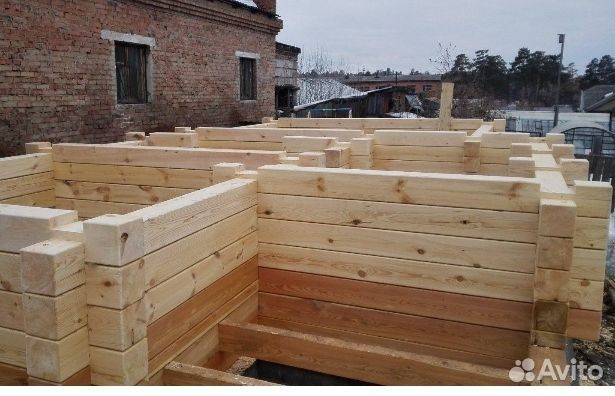 Изготовление домов, бань из профилированного бруса