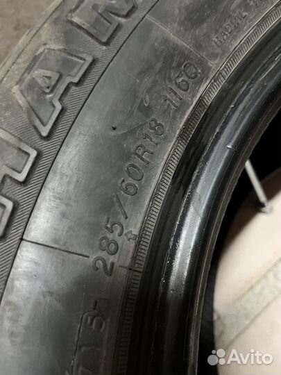 Зимняя резина липучка yokohama 285/60/18