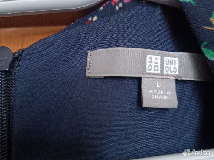 Платье шифон 50, Uniqlo