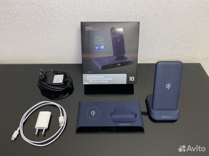 Беспроводная зарядка Interstep 10DQI PRO