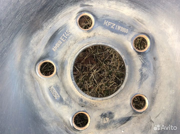 Диски R15 Audi VW Skoda