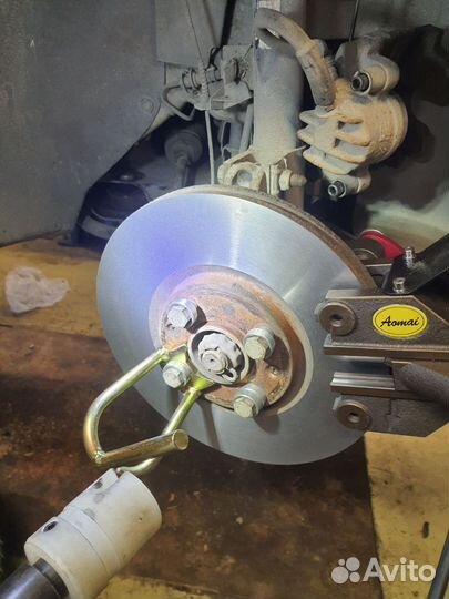 Проточка тормозных дисков