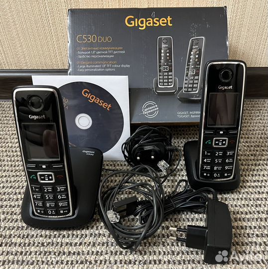 Телефон, радиотелефон Gigaset C530 duo
