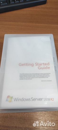Windows Server 2008 R2 Std OEM English