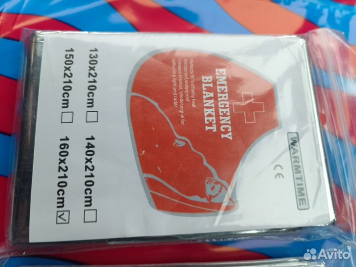 Подарок спасательное одеяло