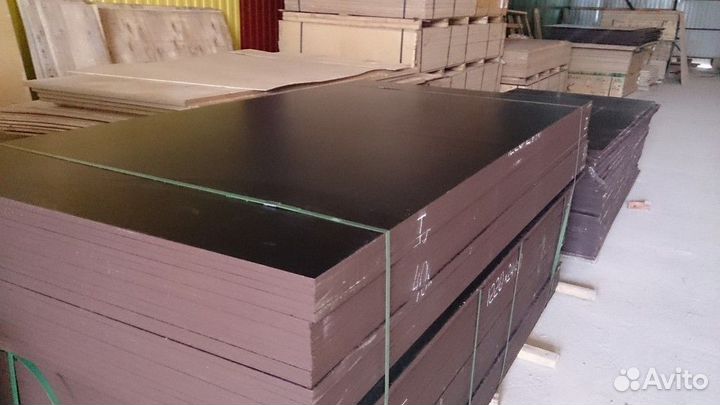 Фанера ламинированная для опалубки б/у